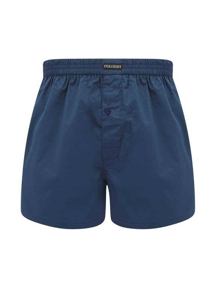 Lyle & Scott Boxer 3-Er Set in Pastellblau/Blau/Dunkelblau günstig kaufen
