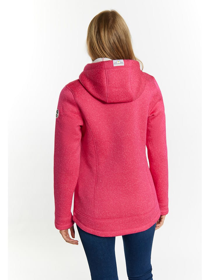 Schmuddelwedda Strickfleecejacke in Pink günstig kaufen