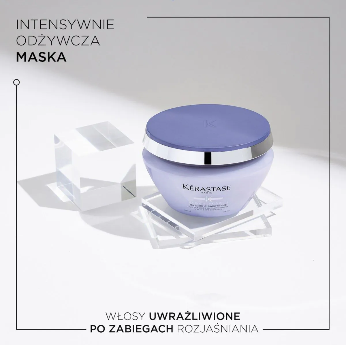 Μάσκα ενδυνάμωσης Kérastase Blond Absolu Cicaextreme για ανοιχτόχρωμα μαλλιά