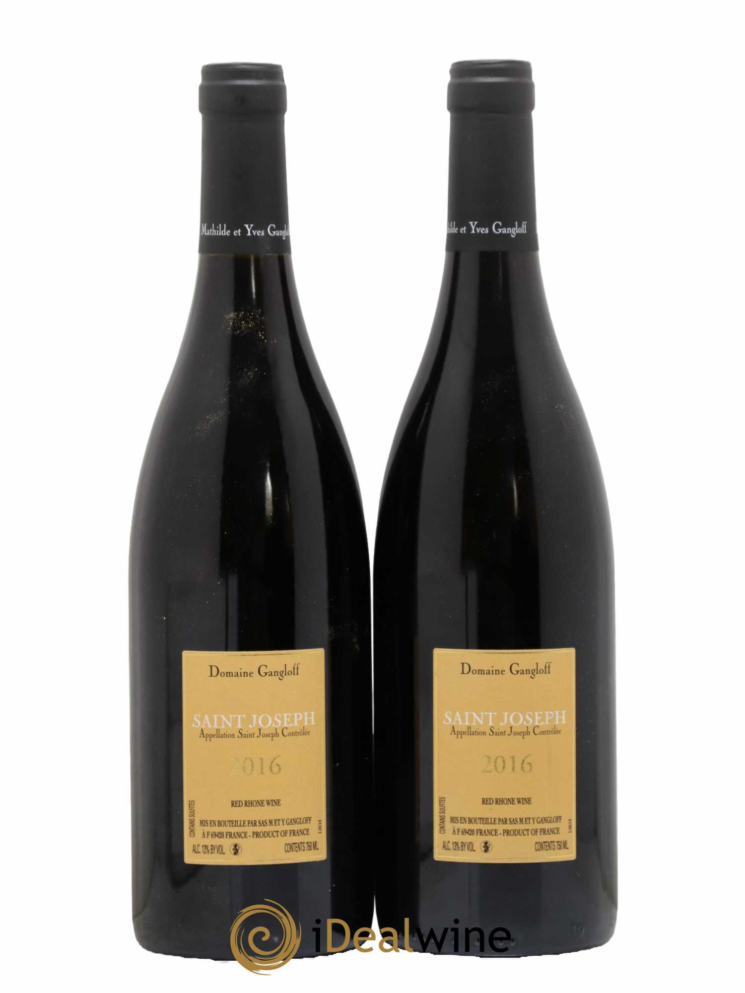 Saint-Joseph Gangloff (Domaine)  2016 - Lot de 2 Bouteilles