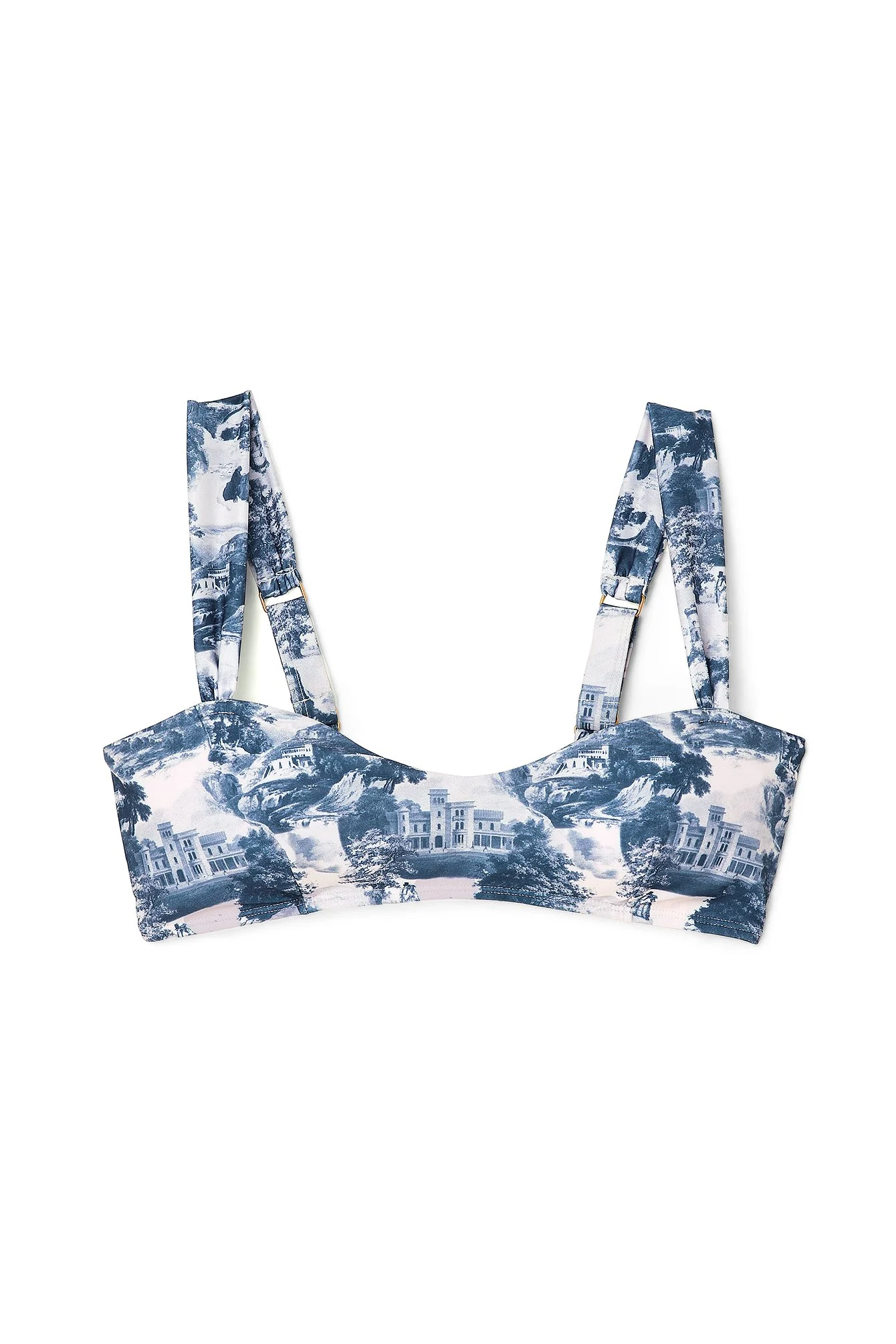 Bikini-Oberteil mit Print