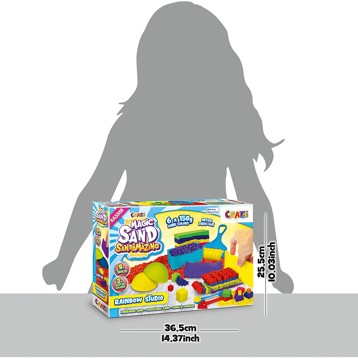 CRAZE MAGIC SAND - Sandamazing- Rainbow Studio