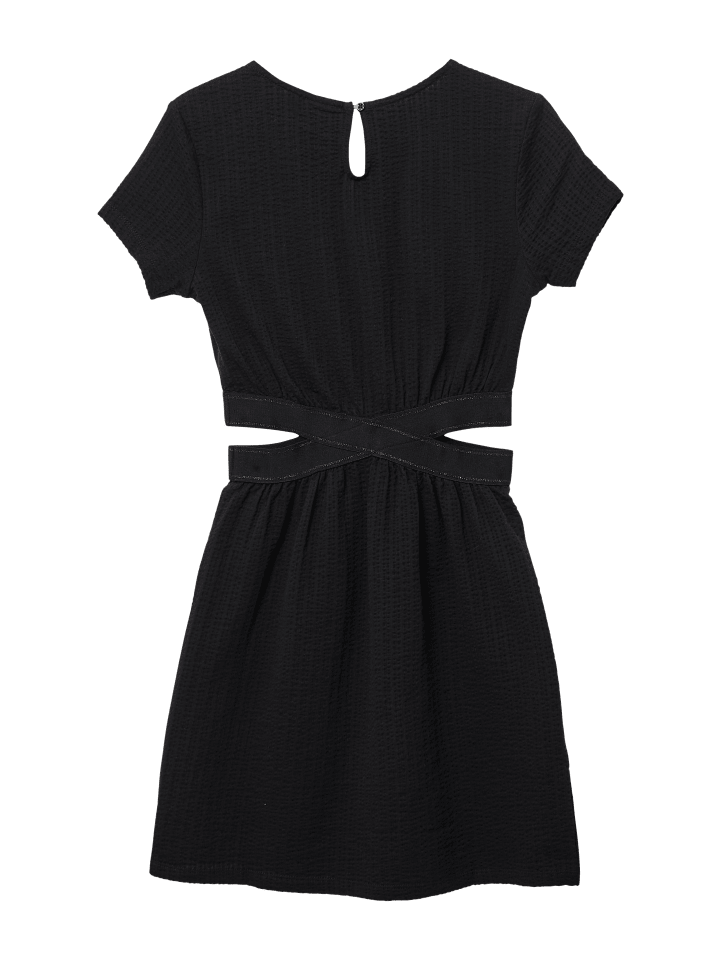 s.Oliver Kleid kurz in Schwarz günstig kaufen