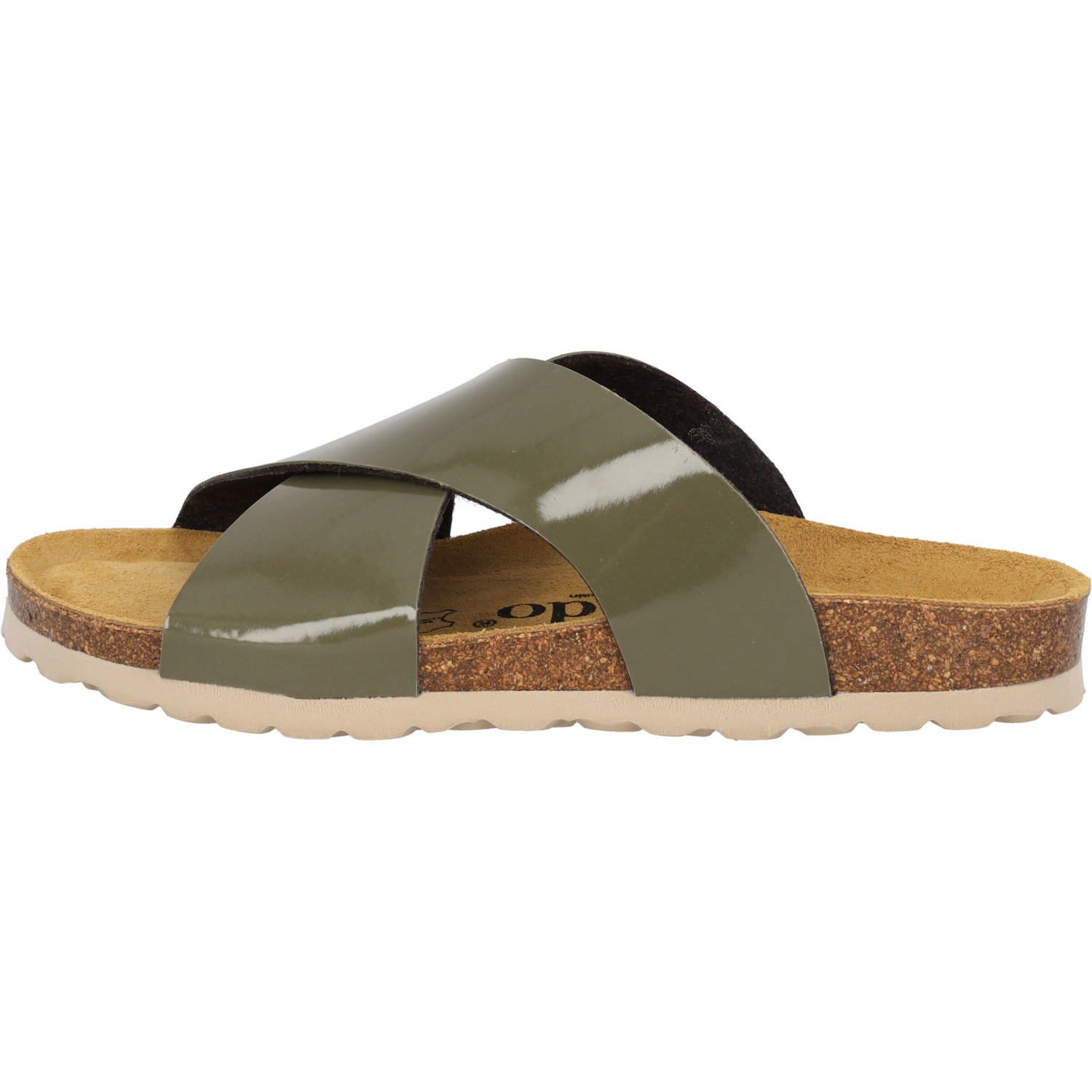 Palado Rianel, Pantoletten, Damen, Khaki Lack