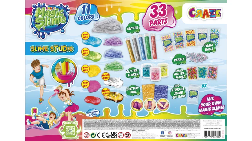 CRAZE - MAGIC SLIME Studio 375 ml