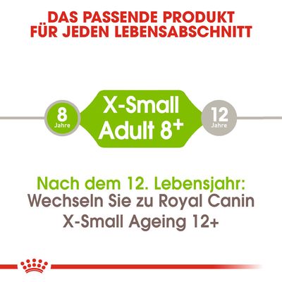 Royal Canin X-Small Adult 8 +