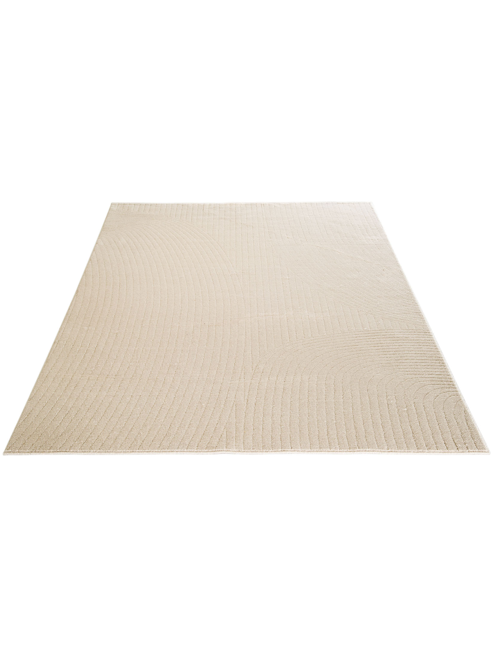Belmar Moderner Teppich, Creme