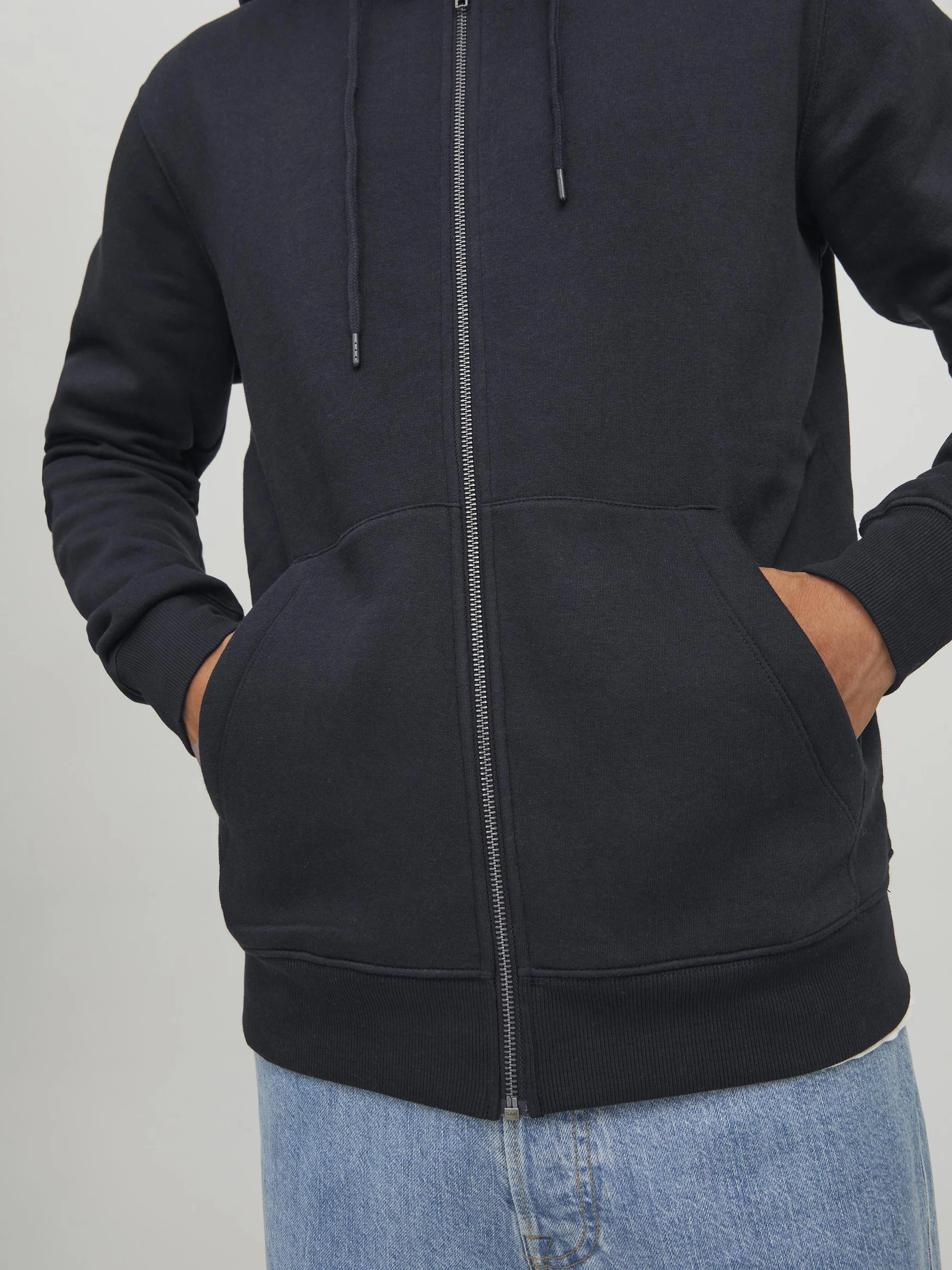 Jack & Jones JJESTAR BASIC ZIP HOOD - Sudadera con cremallera