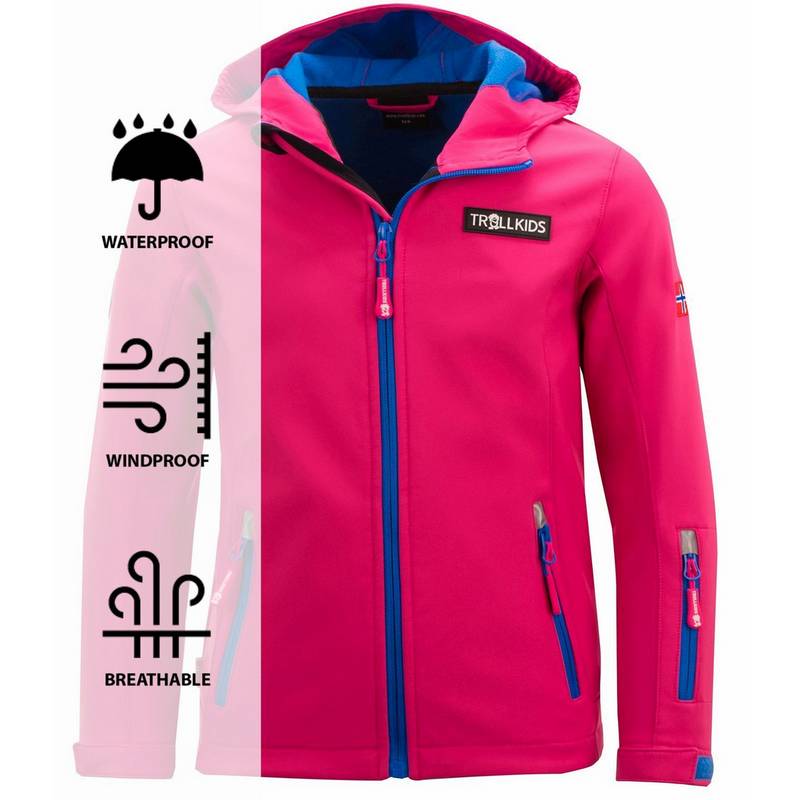 Trollkids Oslofjord Softshelljacke Mädchen