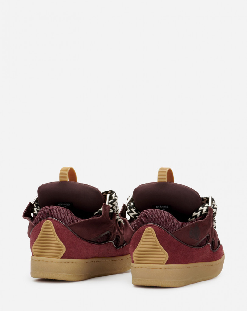 SNEAKERS CURB EN CUIR