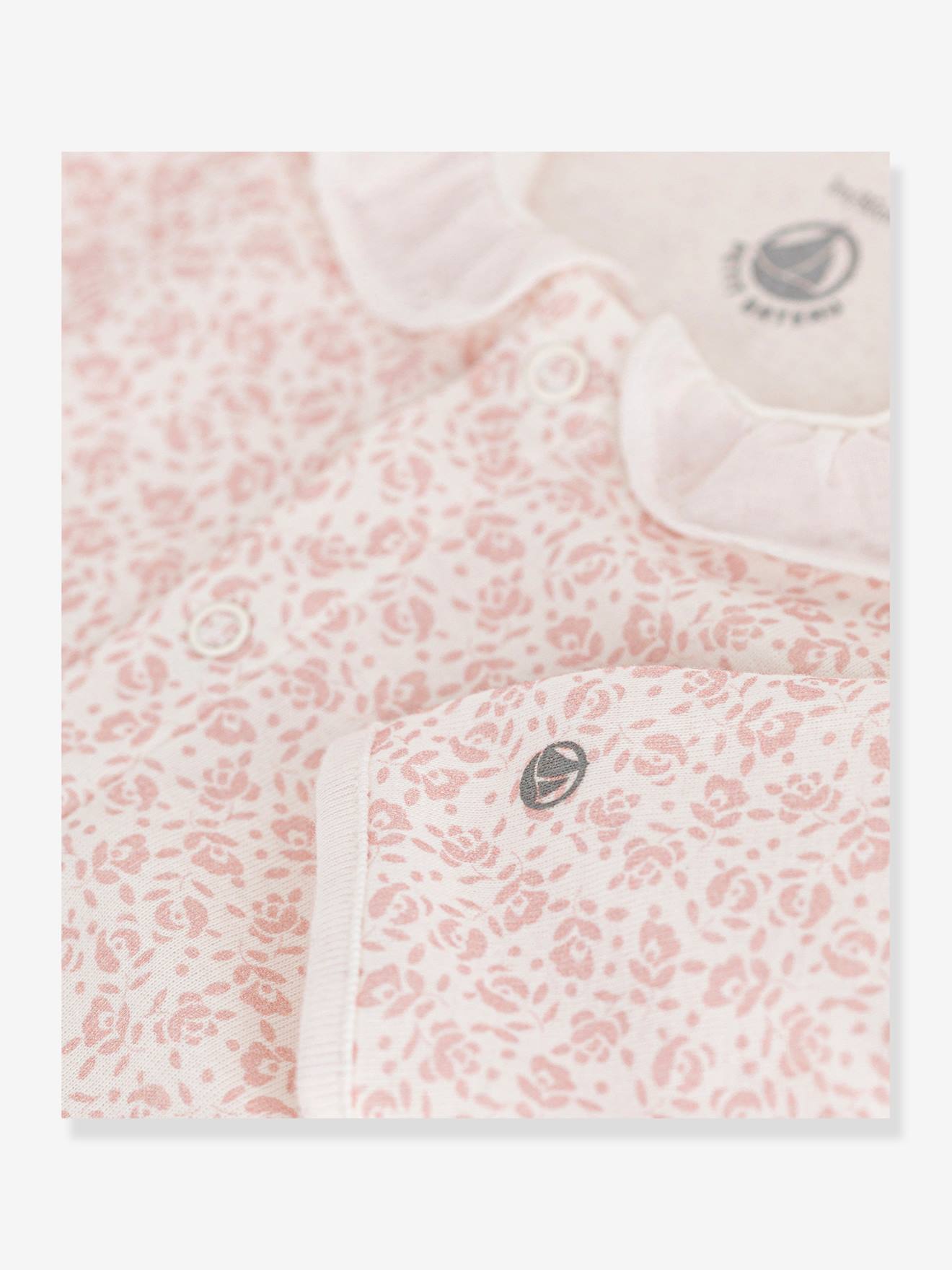 Petit Bateau Baby Strampler PETIT BATEAU - hellrosa