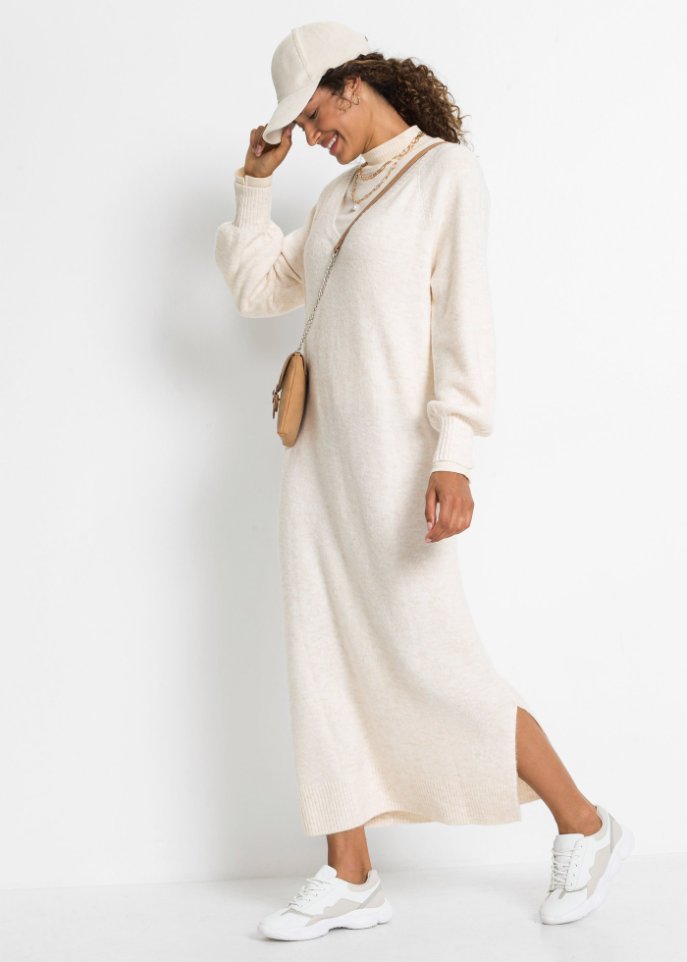 Oversized Strickkleid