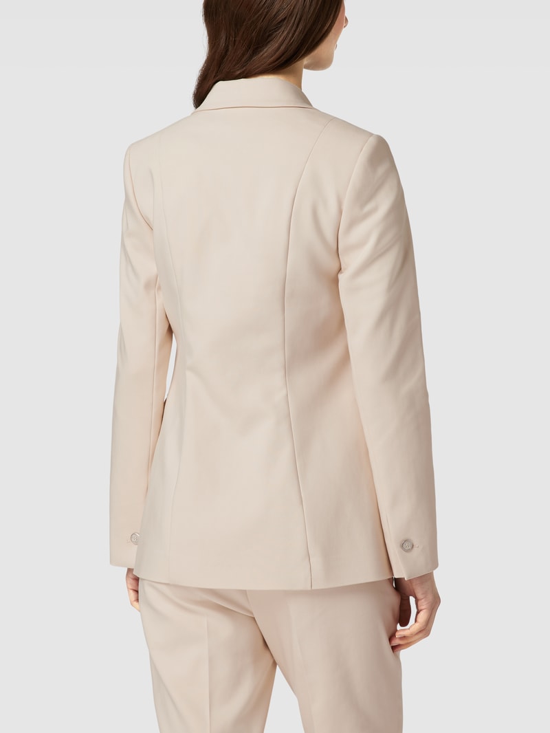 Blazer mit Knopfverschluss in sand