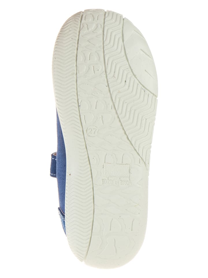 kmins Spangenballerinas in Blau günstig kaufen