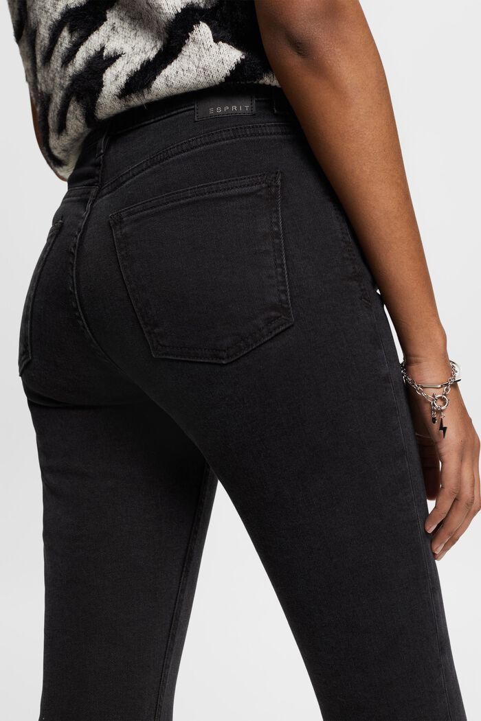 Schwarze Denim-Hose