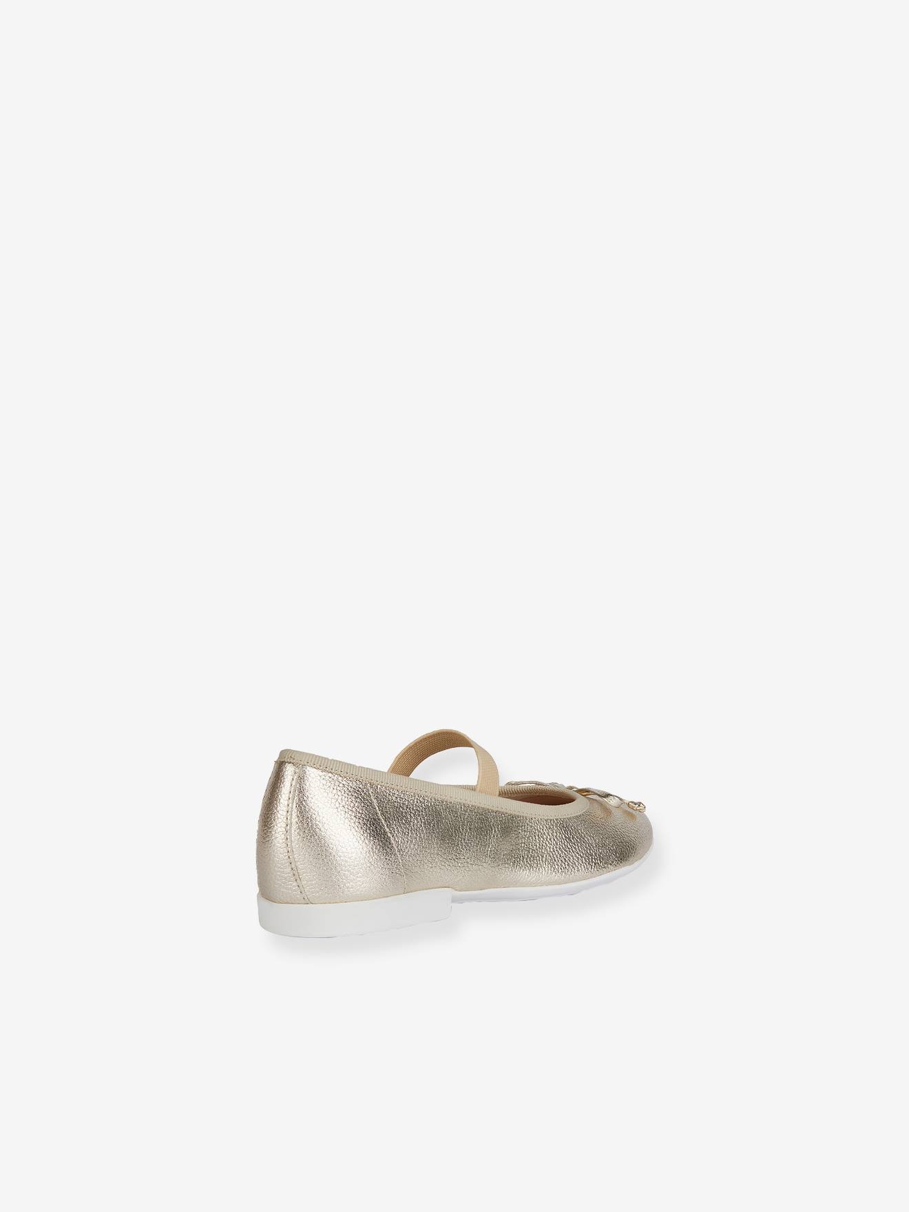 Geox Mädchen Ballerinas J4555 JR Plie GEOX - silber