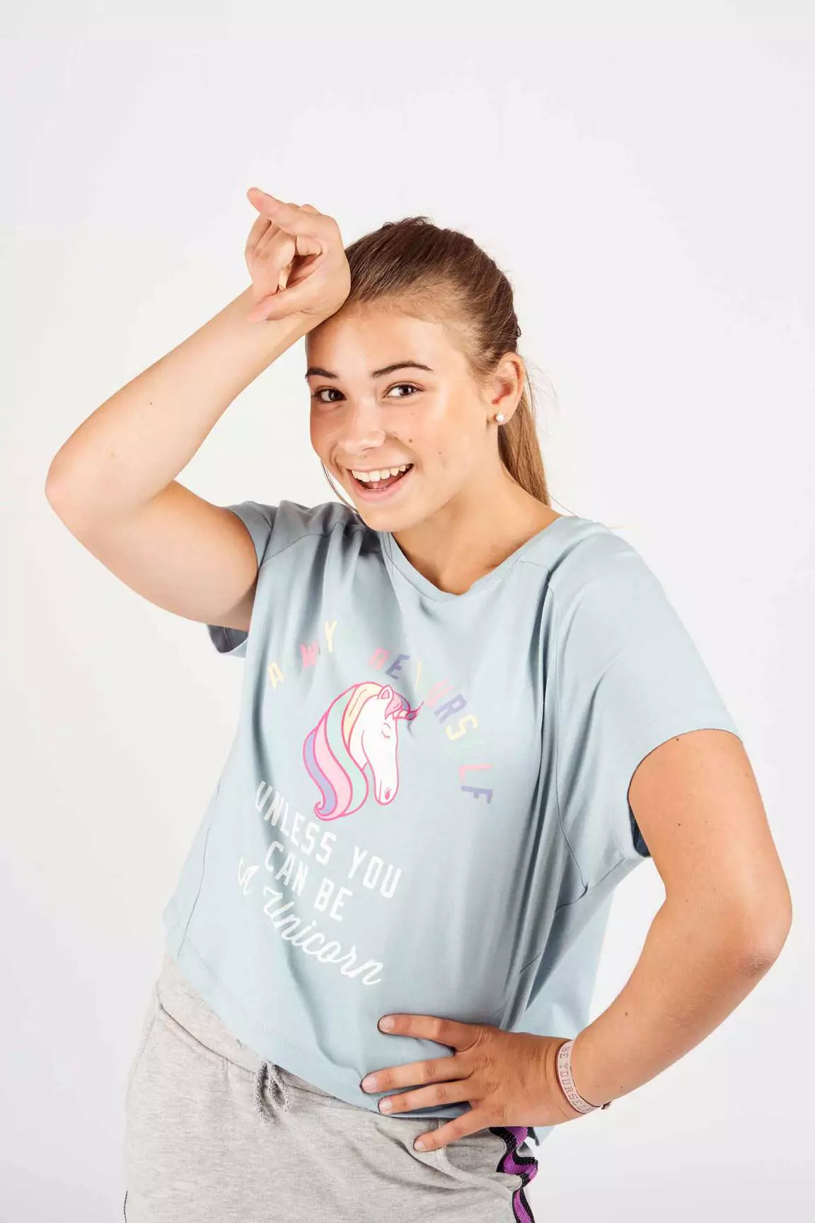 Stien Edlund Tshirts Femme couleur bleu