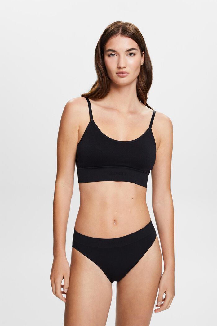 Nahtloser Slip mit Logo