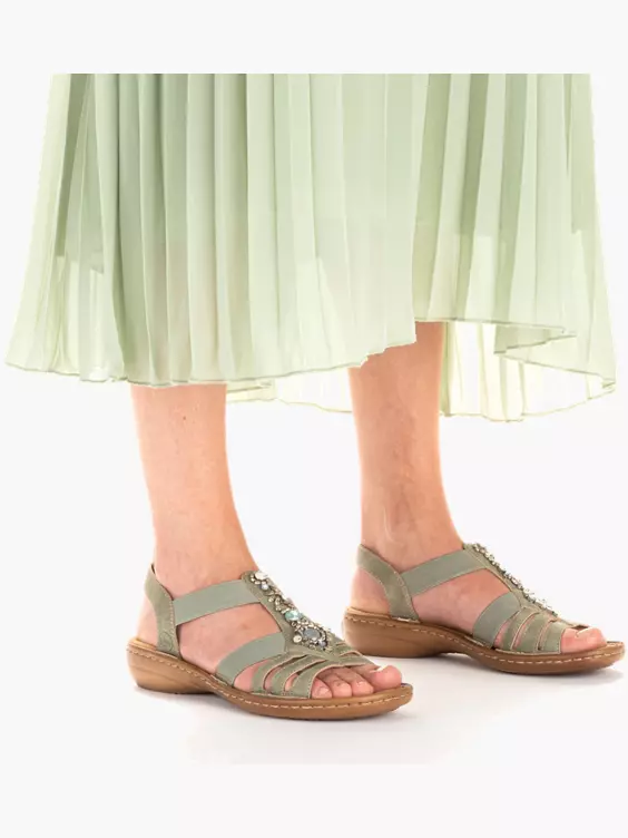 Rieker Damen Riemchensandalen