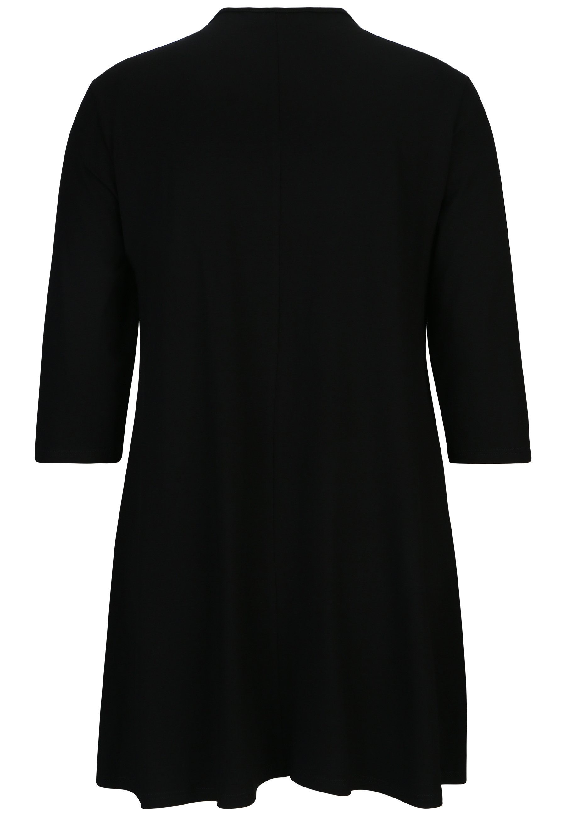 Doris Streich Tunika Long-Shirt mit Reißverschluss mit Reißverschluss