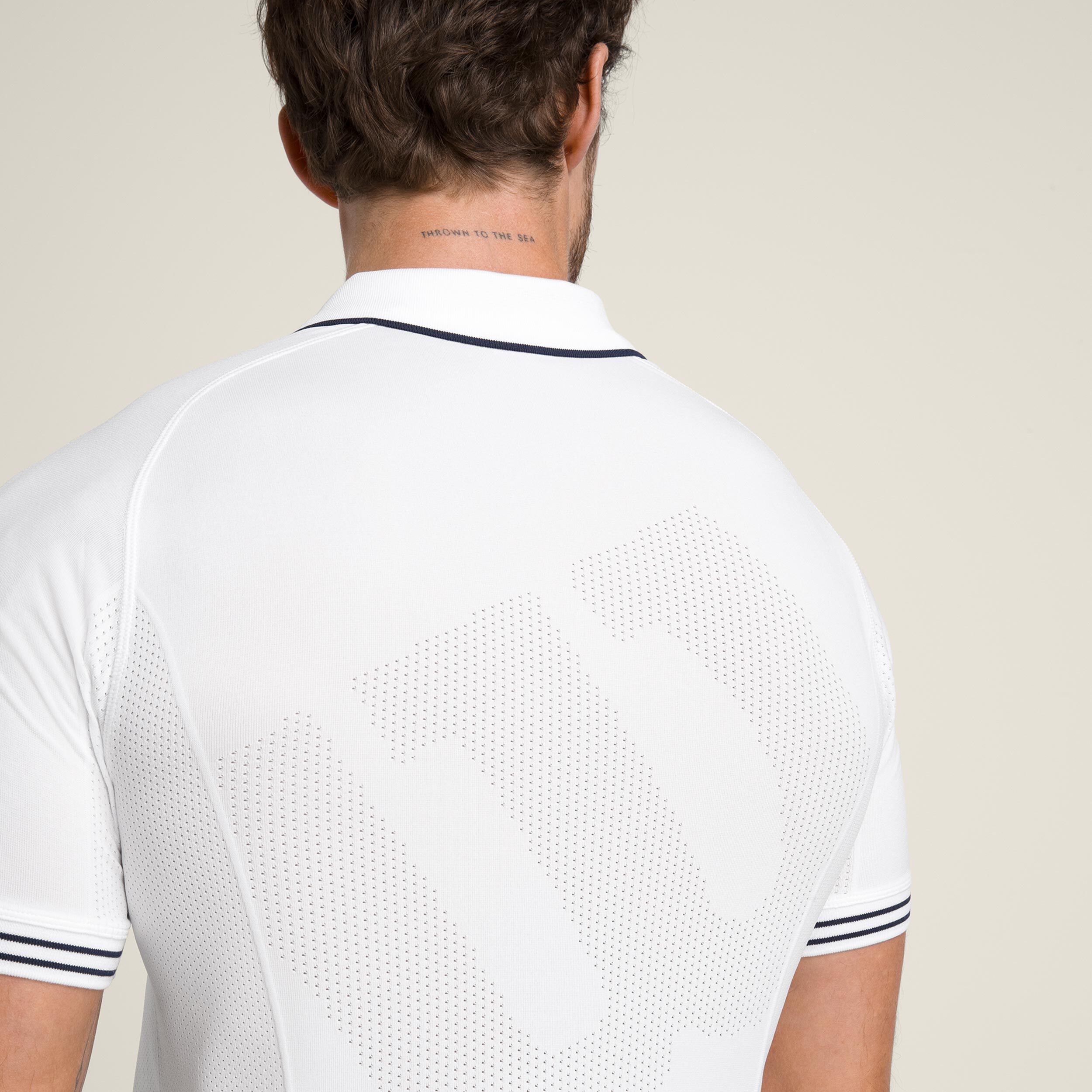 Players Seamless Polo Herren - Weiß
