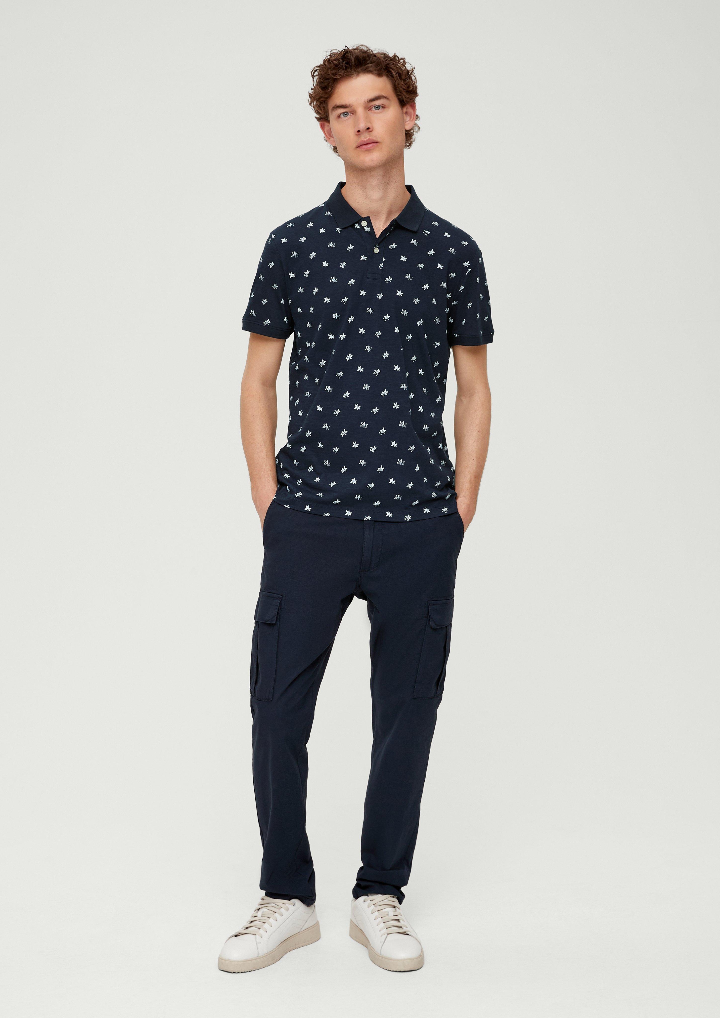 Poloshirt mit Allover-Print  2131471-59A1
