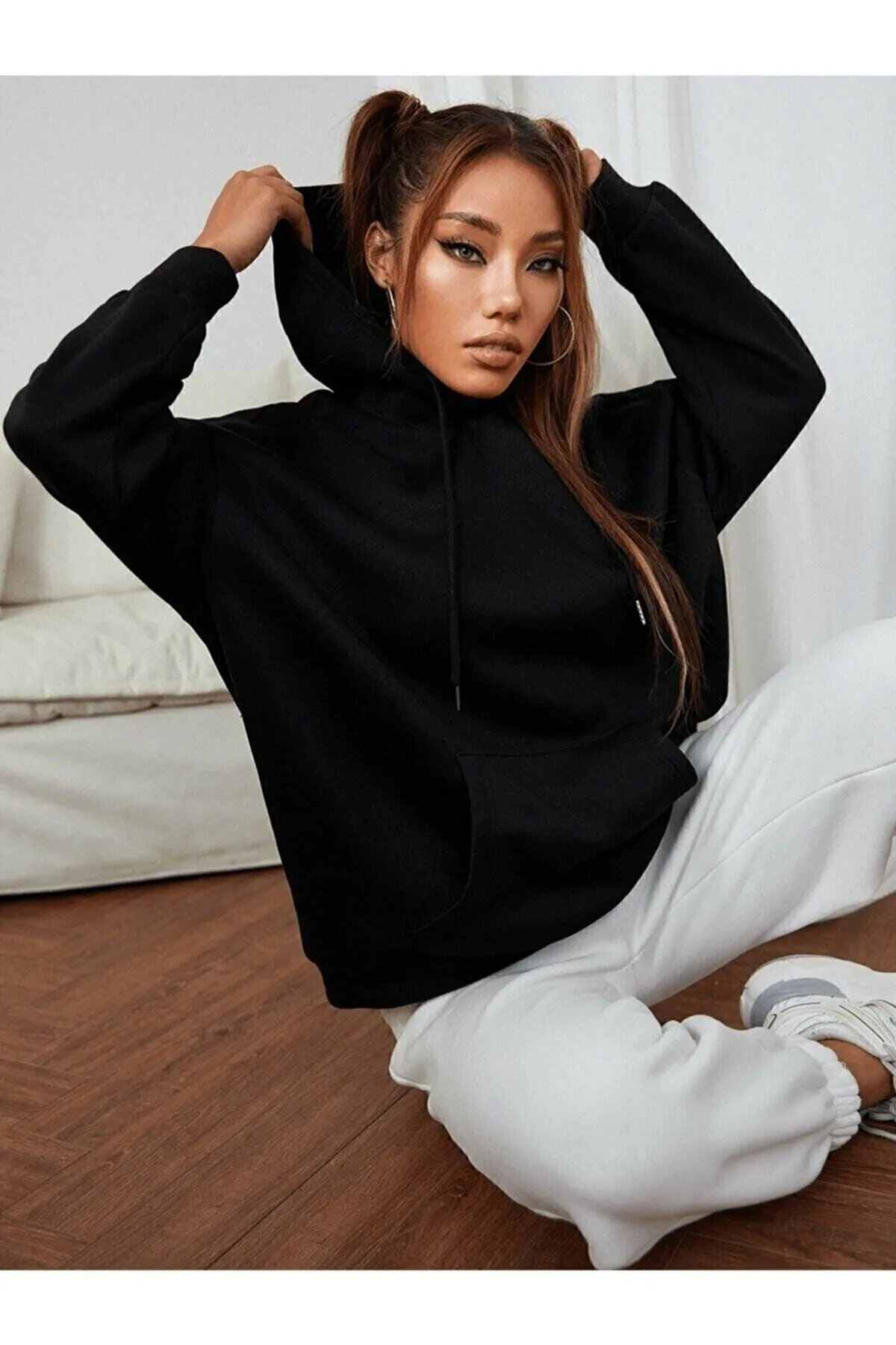 trendypassion  Kapuzenpullover mit Schmetterlingsmotiv