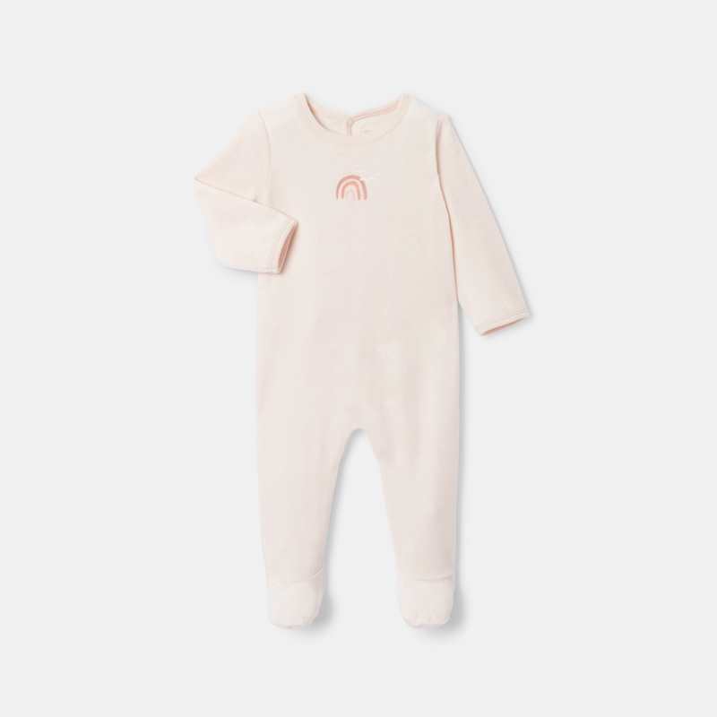 Lot de 2 dors-bien en coton rose mixte Absorba
