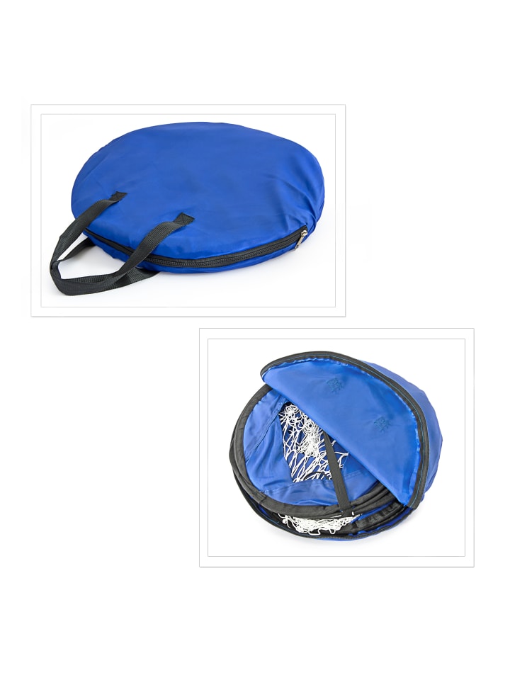 relaxdays 2er Set Fußballtor in Blau- (B)120 x (H)80 x (T)80 cm günstig kaufen onesize