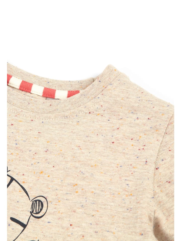 Sigikid Pyjama Nachtwäsche in beige/rot günstig kaufen