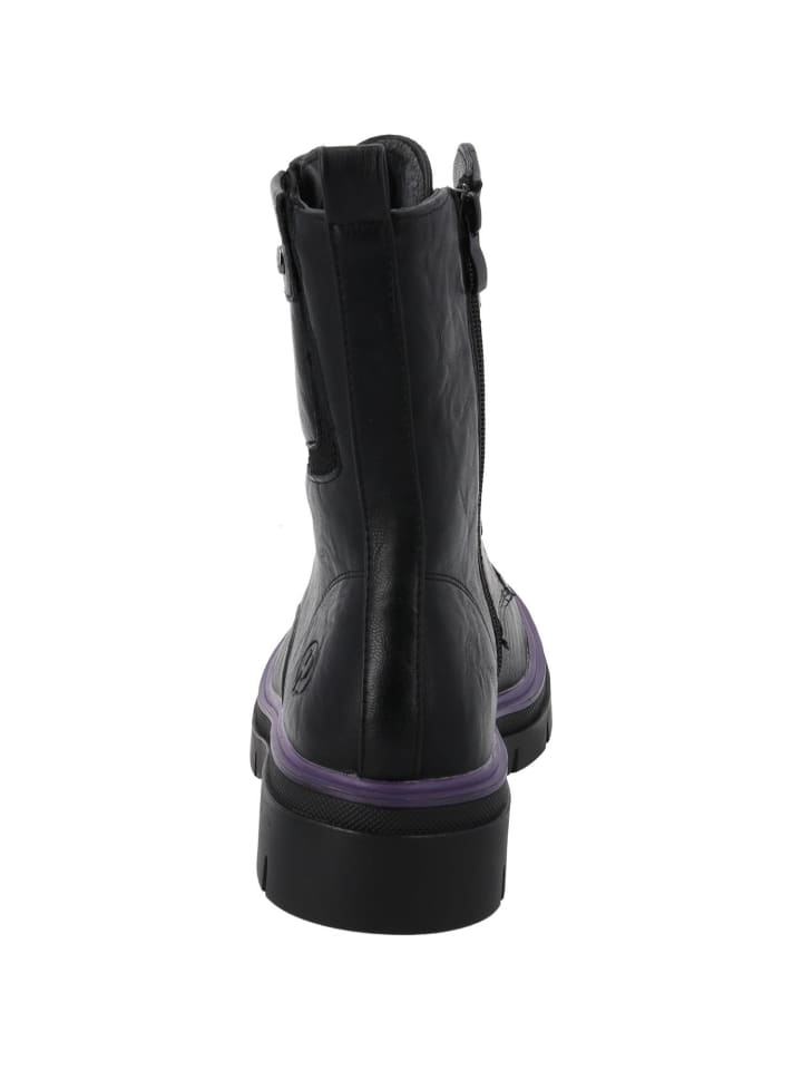 palado Schnürstiefel in black/purple günstig kaufen