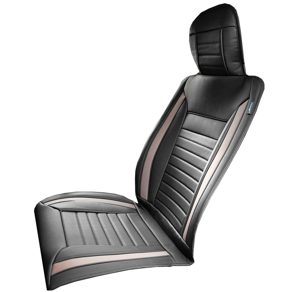 Diamond Car Premium-Autositzauflage, Grau