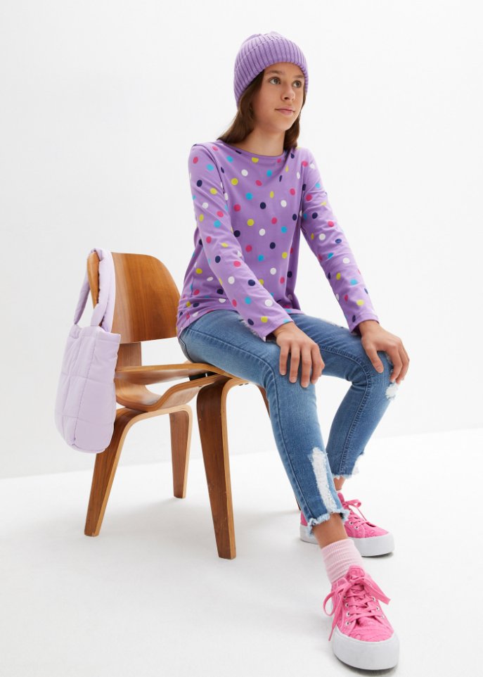 Mädchen Langarmshirt (3er Pack)