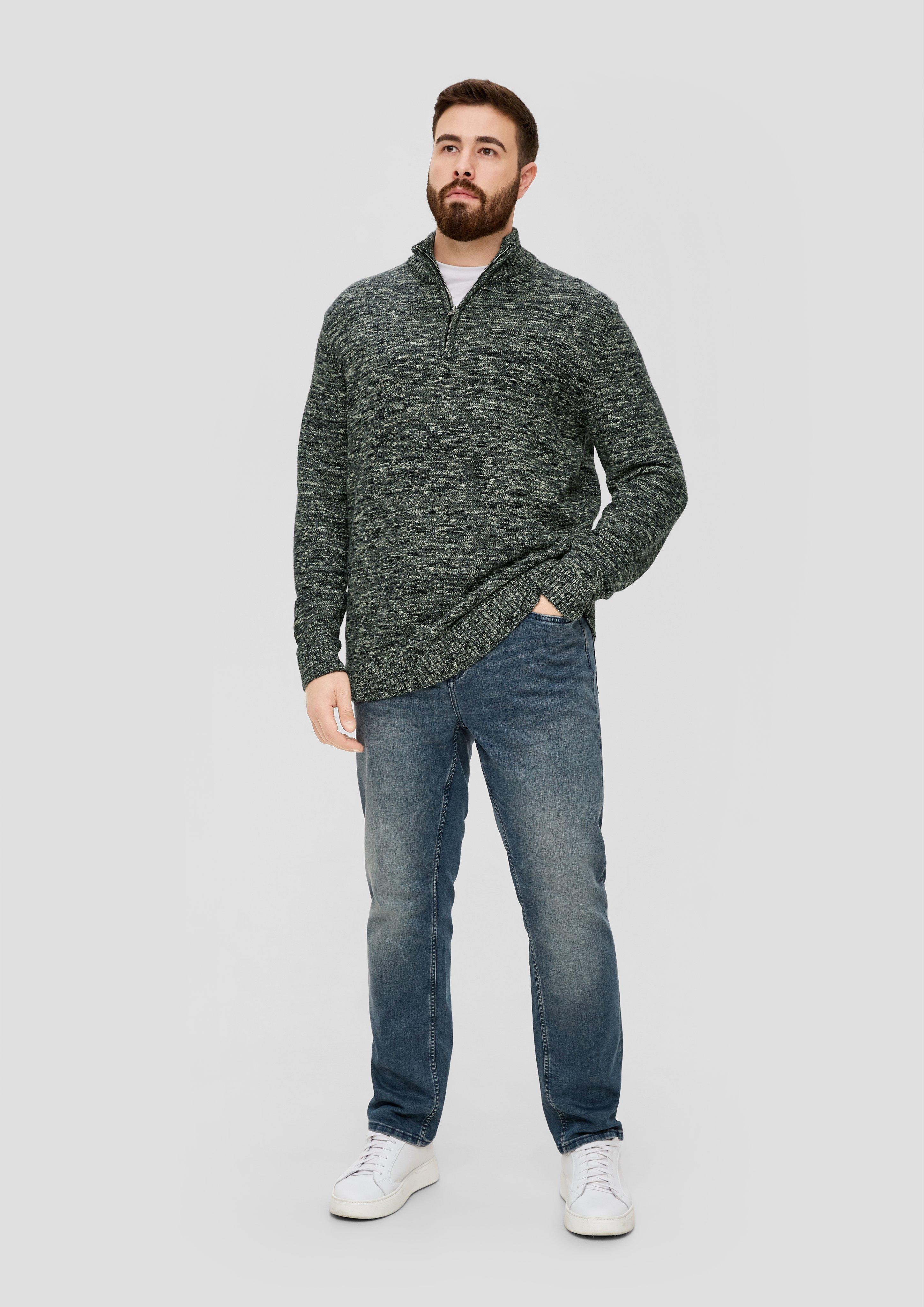 Troyer-Pullover aus Moulinegarn  2139578-79X0