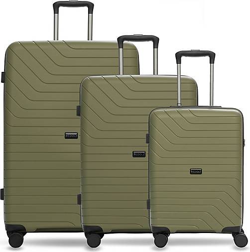 REDOLZ Essentials 05 3-SET 4 Rollen Kofferset 3-teilig