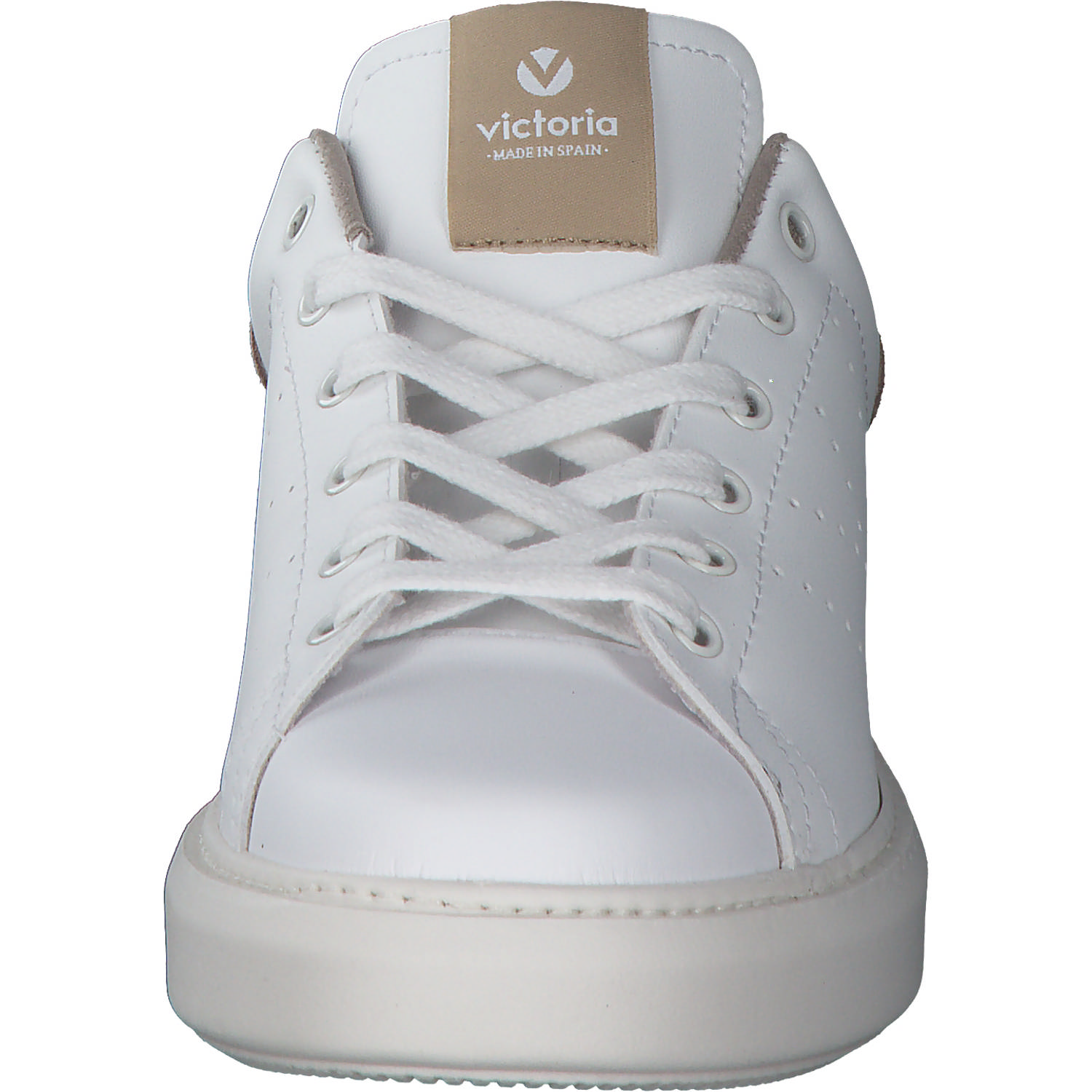 Viktoria 1263101, Sneakers Low, Damen, nude/white