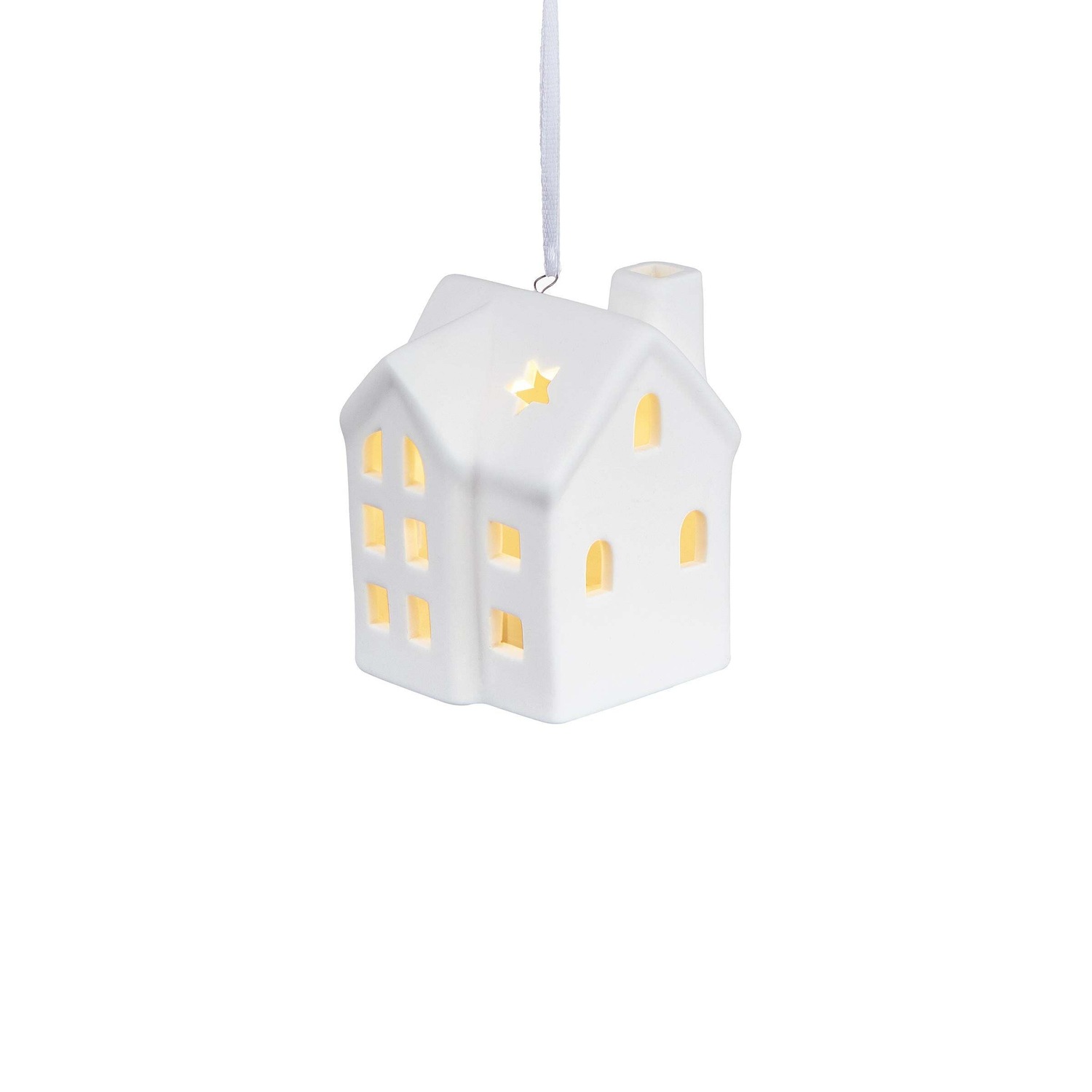 HANG ON LED-Anhänger Häuschen L 6 x B 6cm