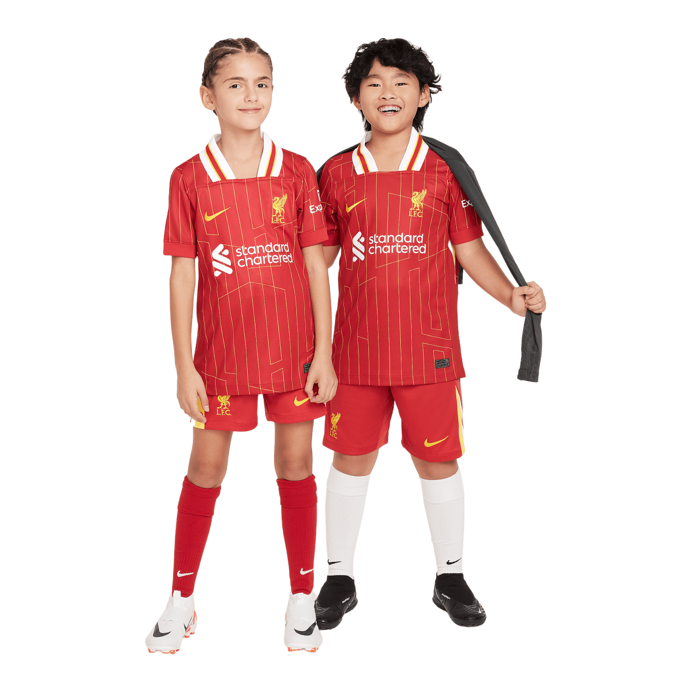 Nike FC Liverpool Trikot Home 2024/2025 Kids Rot F688