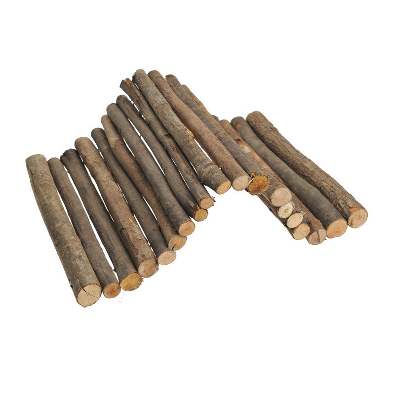 AniOne Käfigzubehör AniOne Nager-Holzbrücke 9 in 1 S