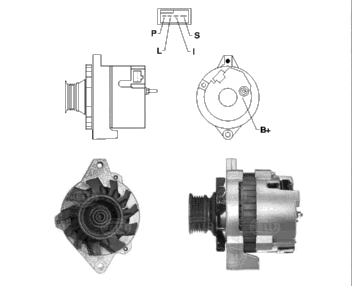 FRIESEN Lichtmaschine Daewoo 9051001 - ATU