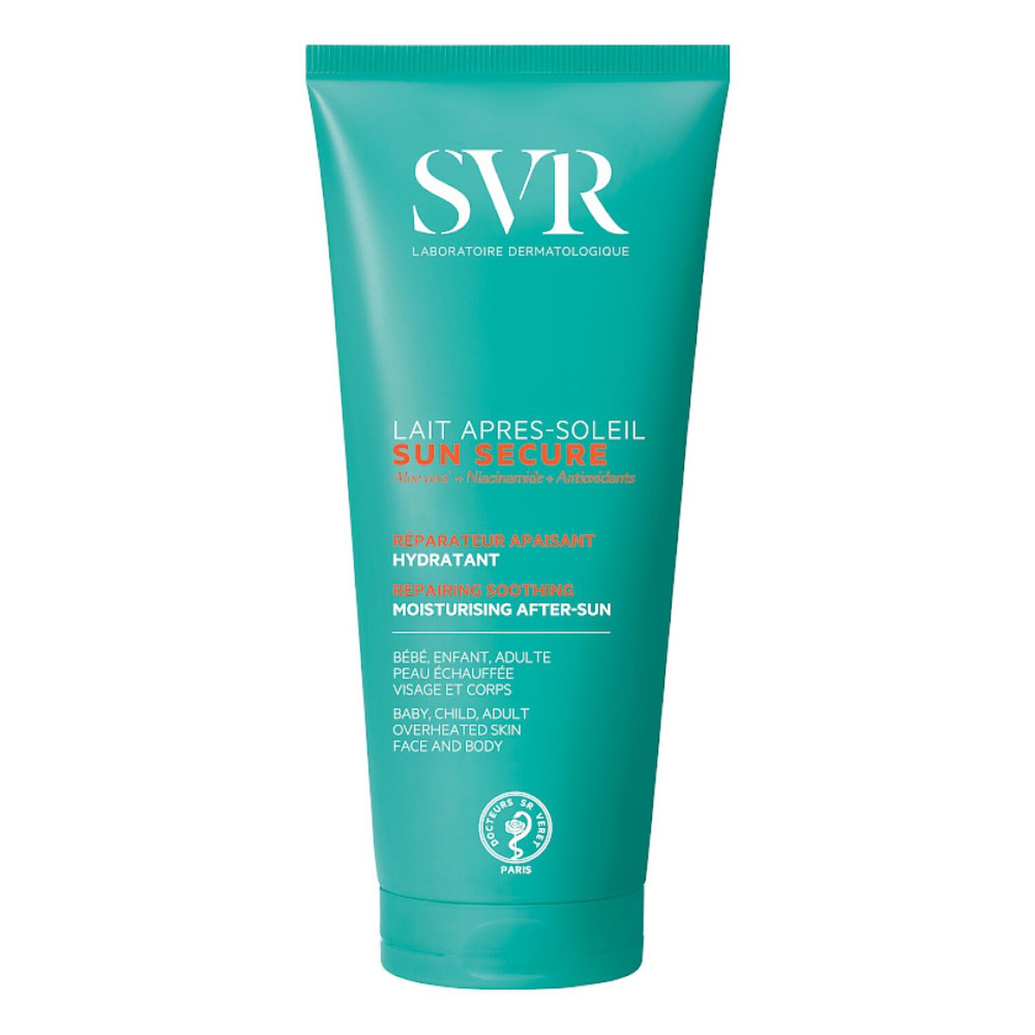 SVR Sun Secure Lait après-soleil réparateur apaisant hydratant 200 ml