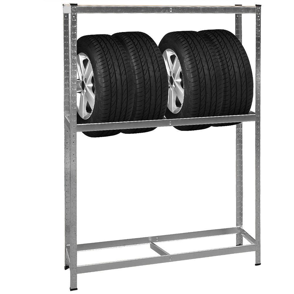 DEUBA Schwerlastregal Reifen 265kg/Etage 180 x 120 x 40cm