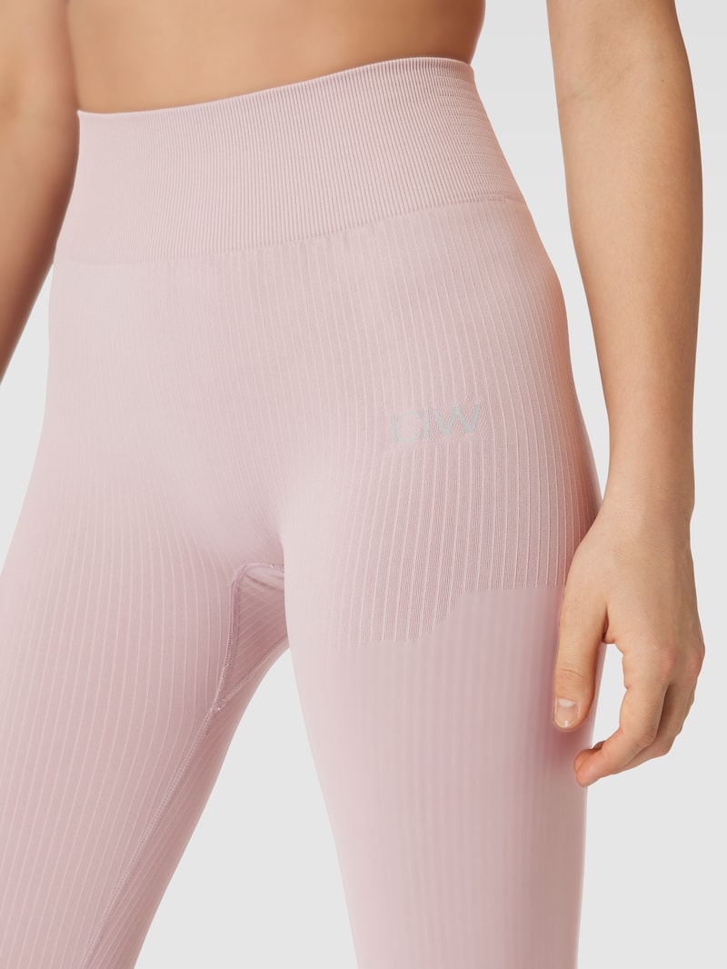 Leggings in Ripp-Optik Modell 'Ribbed Define Seamless' in mauve