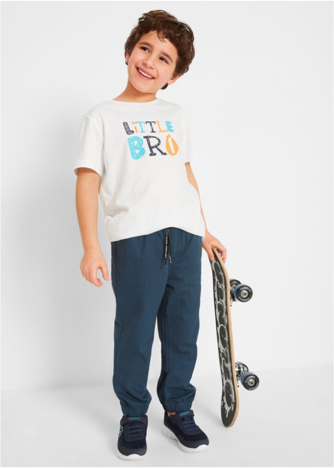Jungen Hose mit Bündchen (3er Pack)