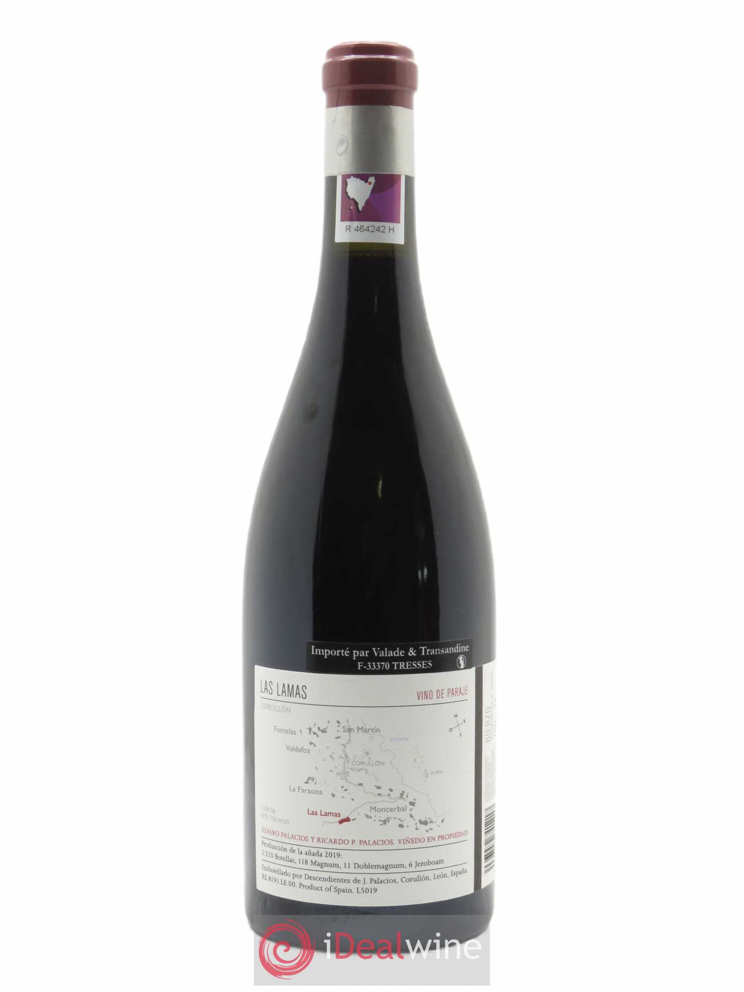Bierzo DO Descendientes de J.Palacios Las Lamas  2019 - Lot de 1 Bouteille