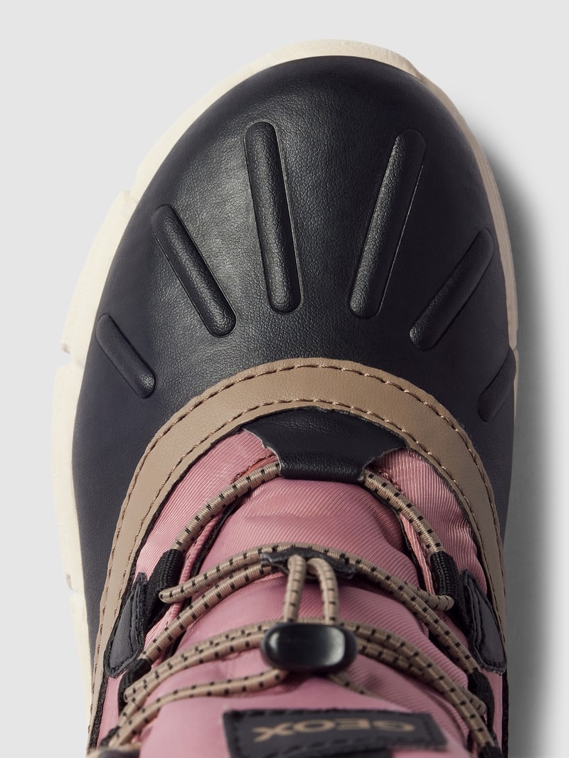 Stiefel mit Drawstring-Verschluss Modell 'FLEXYPER' in pink