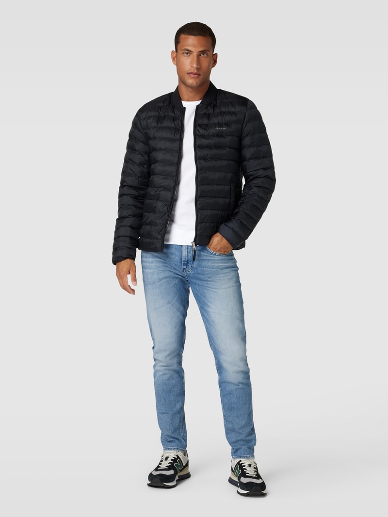 Longsleeve mit Rundhalsausschnitt in weiß