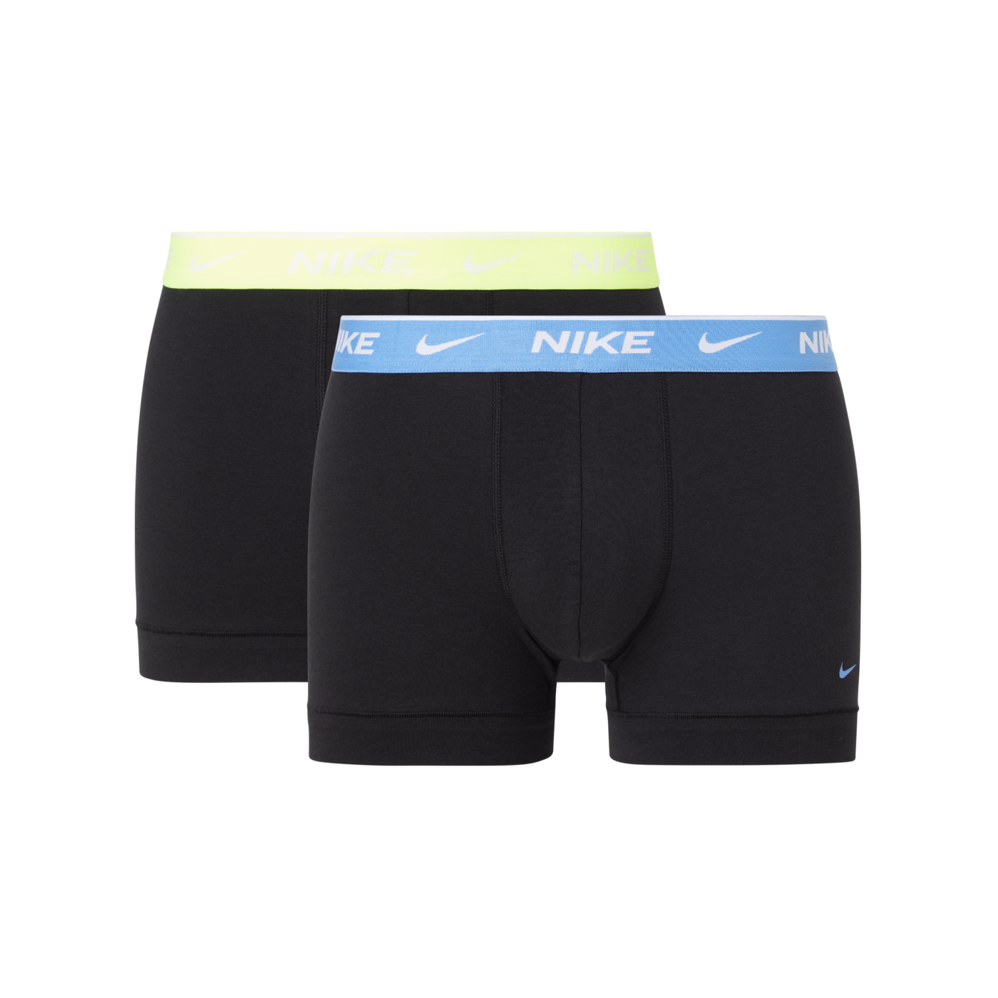 Nike Cotton Trunk Boxershort 2er Pack Schwarz FAN3