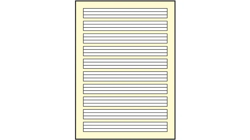 Oxford Spiralschulblock A5 Landre Lineatur 2