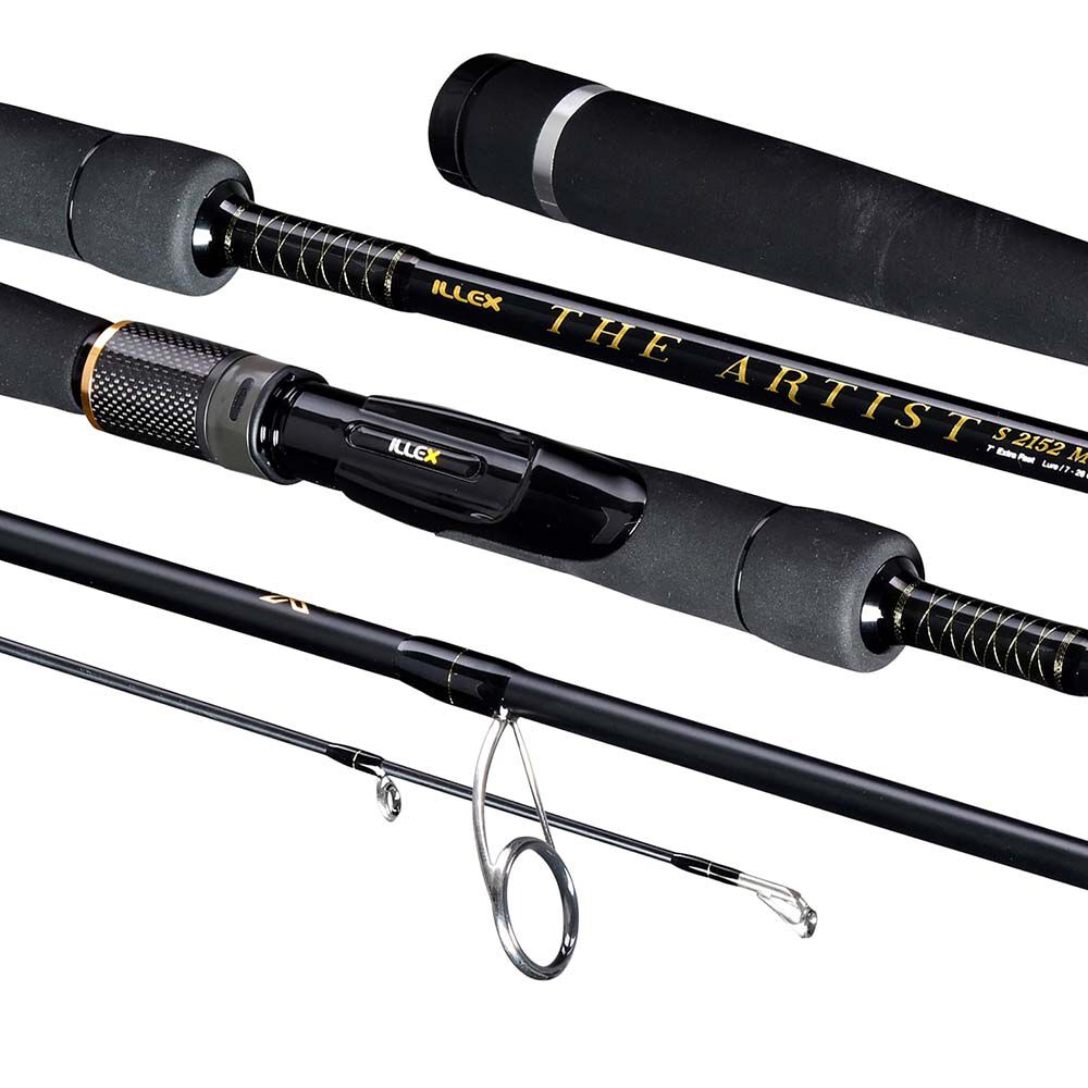 Canne Spinning Illex The Artist X5 2152 M Dark Elf 2m15, 7-28g